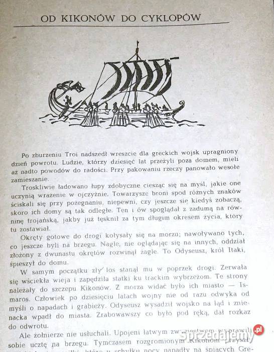 Przygody Odyseusza Jan Parandowski Chełm