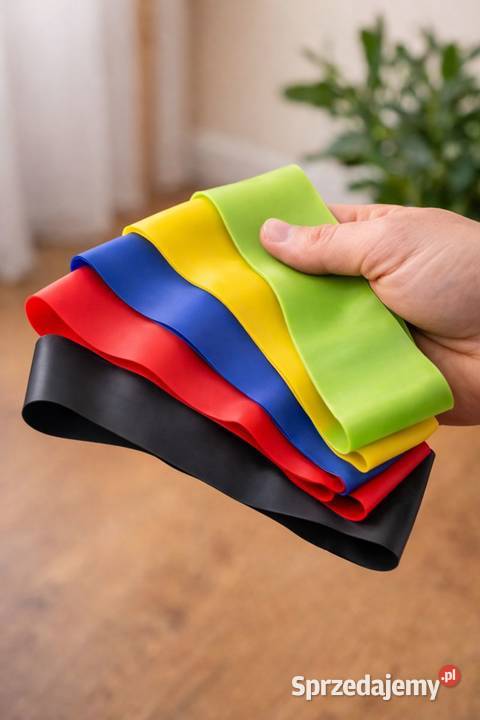 Gumy oporowe do ćwiczeń w domu Kraków