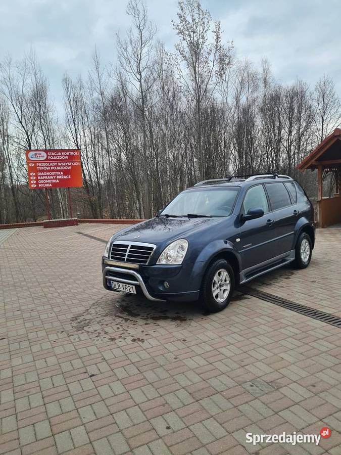 Sangyong Rexton zadbany lift Rexton Motoryzacja Lubań
