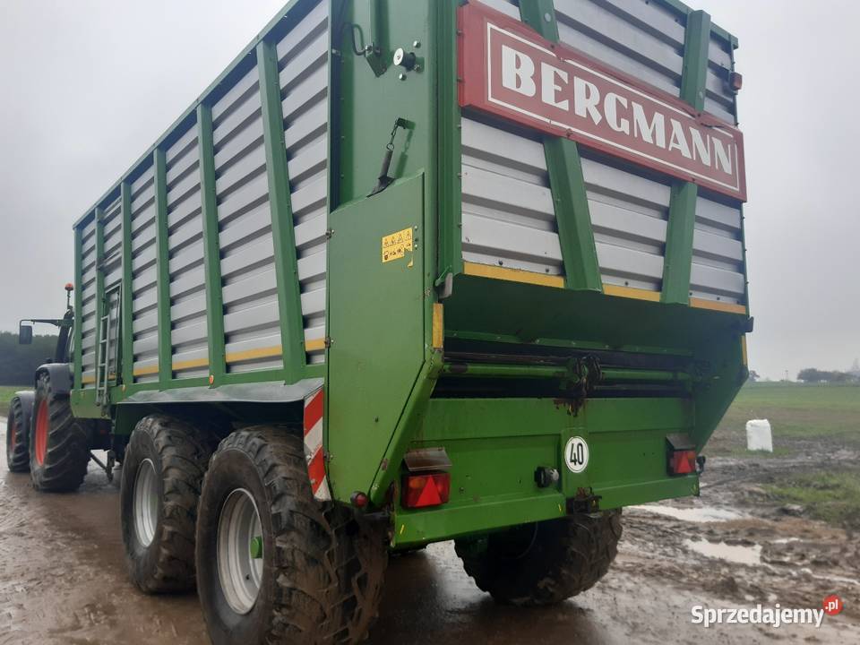 Przyczepa objetosciowa bergmann 40m3 Augustów