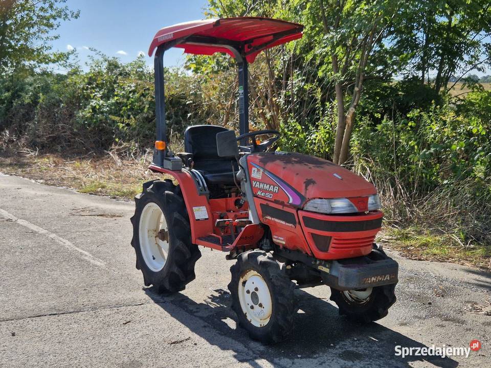 Traktorek traktor YANMAR Ke50D 15 44 Małuszyn