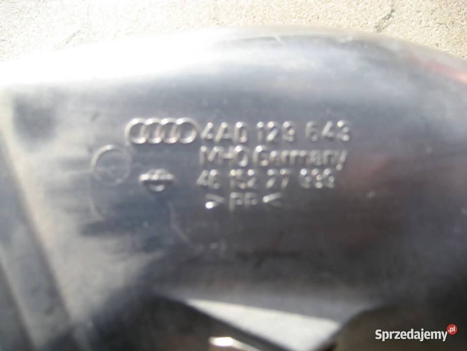 audi 100 c4 9094r 23 benzyna rura wlot filtra wielkopolskie Rakoniewice