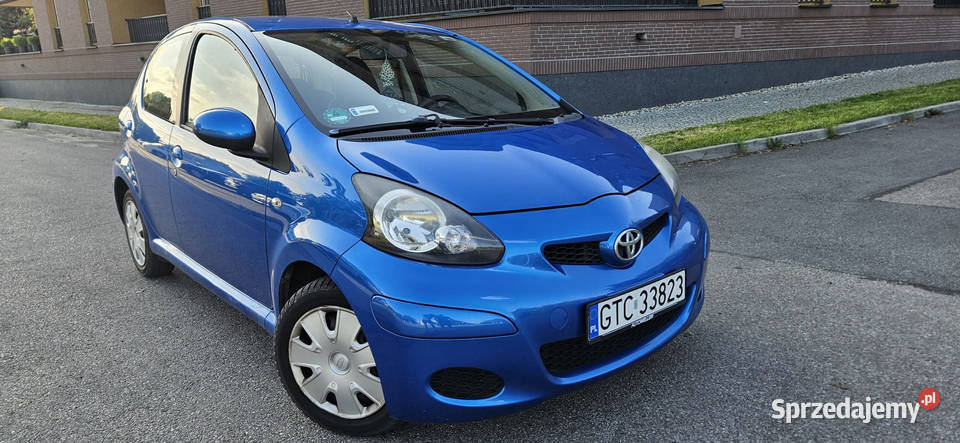 Toyota Aygo 10 VVTI 2011r stan bez korozji 160 autoalarm Elbląg