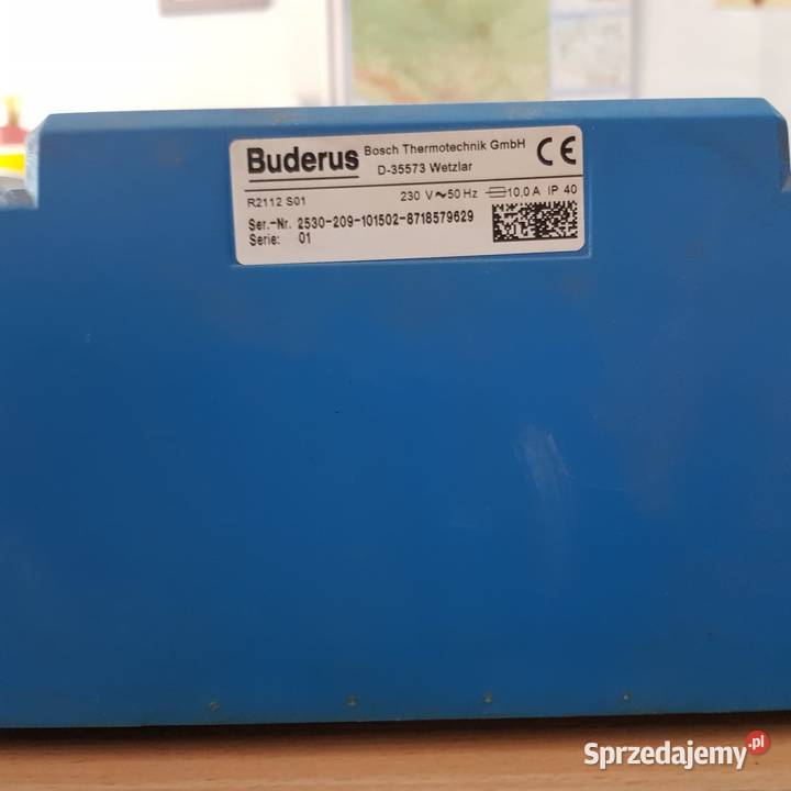 Piec Buderus 21 kW na drewno zagazowane Chojna