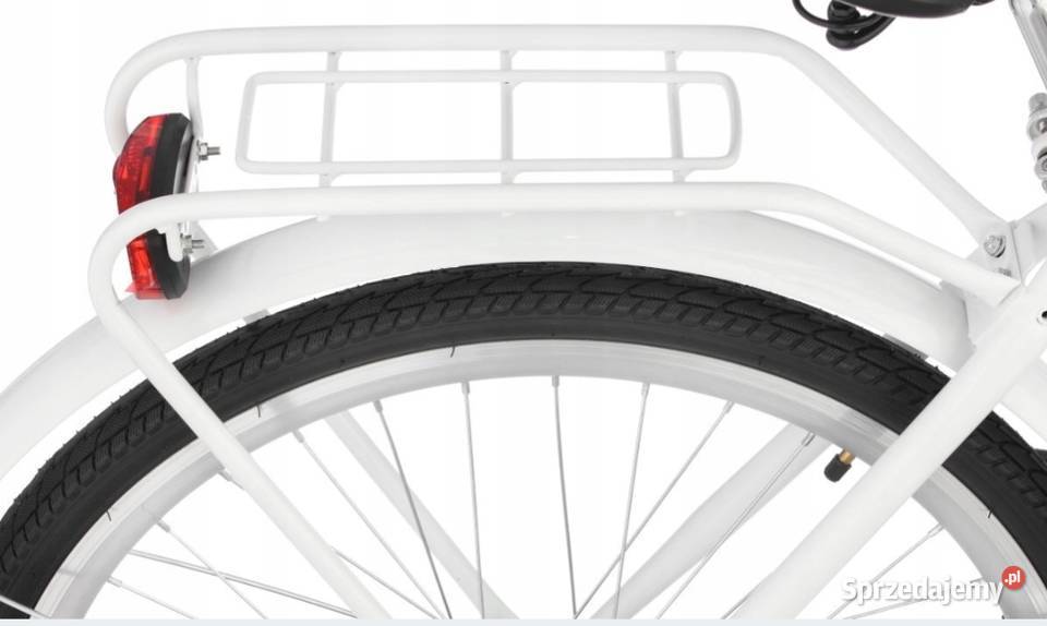 Rower miejski INDIANA Moena S1B 26 damski Biały Września