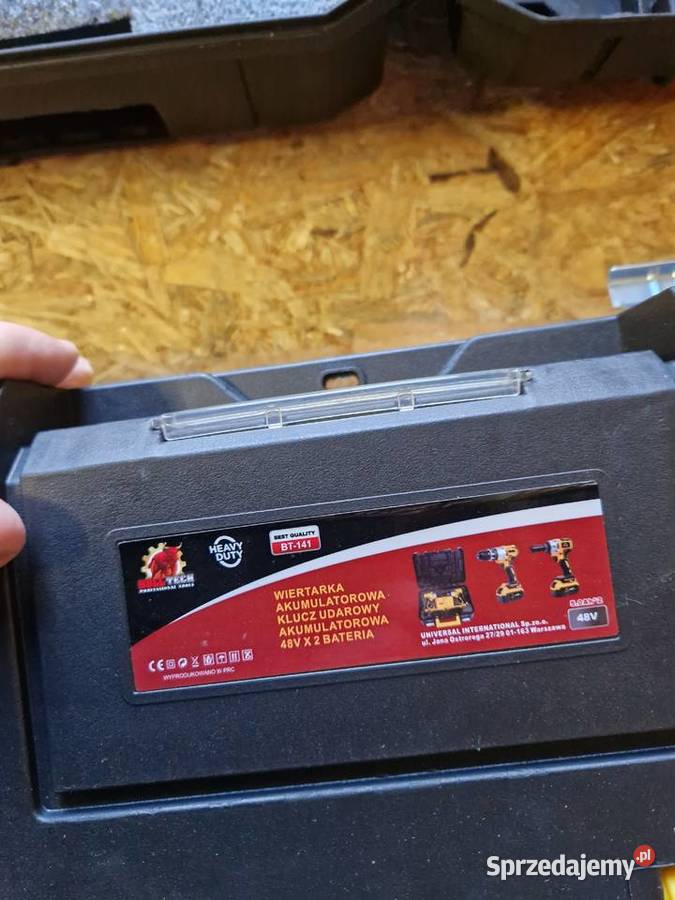 MEGA ZESTAW WKRĘTARKA AKU KLUCZ UDAROWY AKU 48V Głogowa