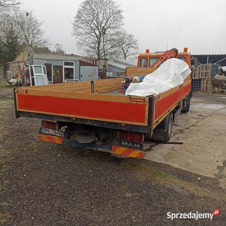 MAN L2000 z HDS nie Skrzynie Szczecin