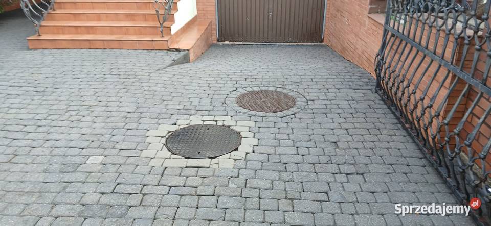 Mycie kostki brukowej