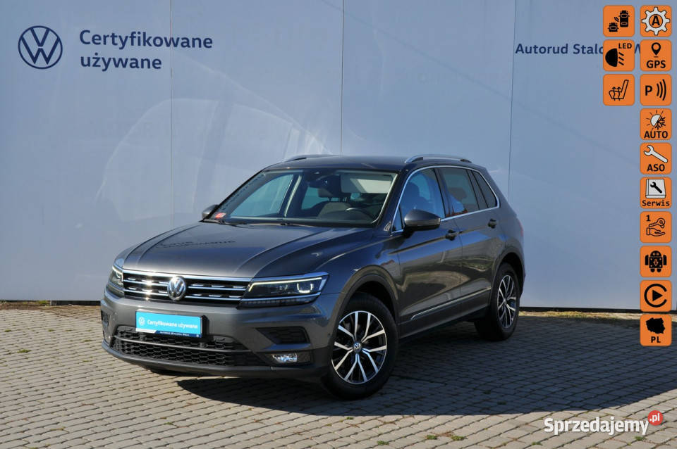 Volkswagen Tiguan 1.5TSI 150KM DSG Comfortline Kamera El.Klapa Gwar. Deale…