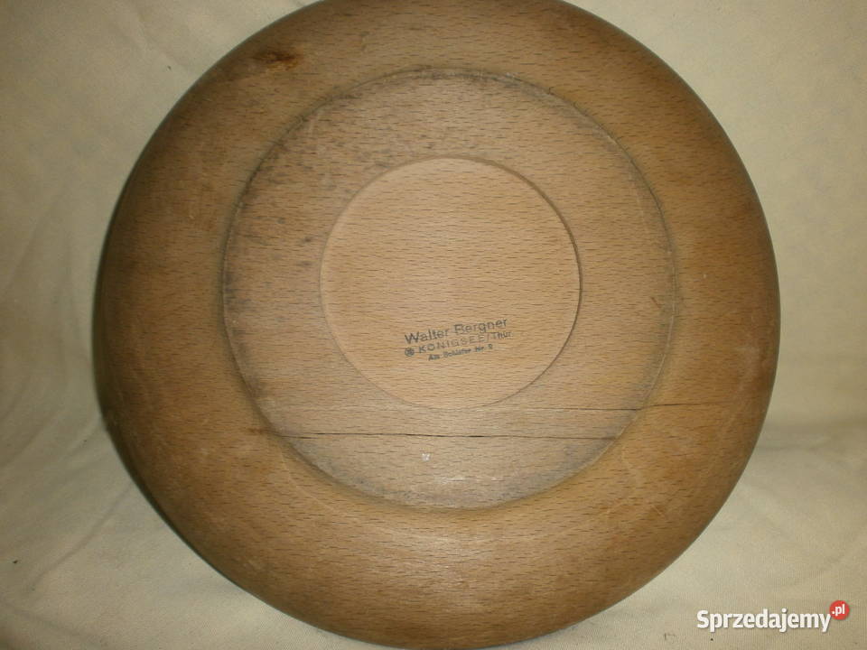 DREWNIANY TALERZ FABRYKA KAKAO Zielona Góra