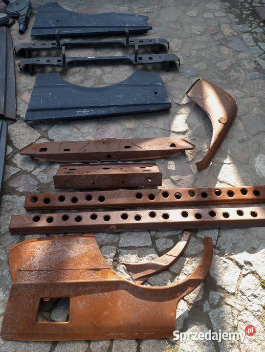 Części blacharskie błotnik pas przedni tylny osobowe