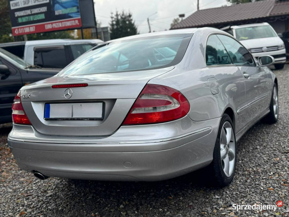 Mercedes CLK 240 26 benzyna manual avantgarde Łodygowice