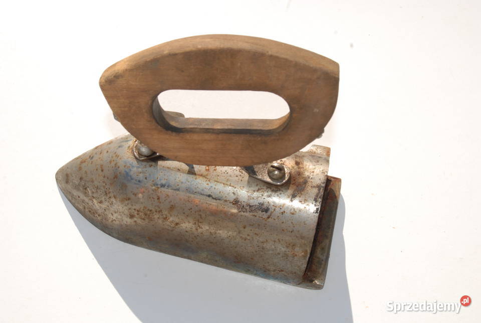 Stare żelazko przedwojenne sygnowane antyk Cieszyn