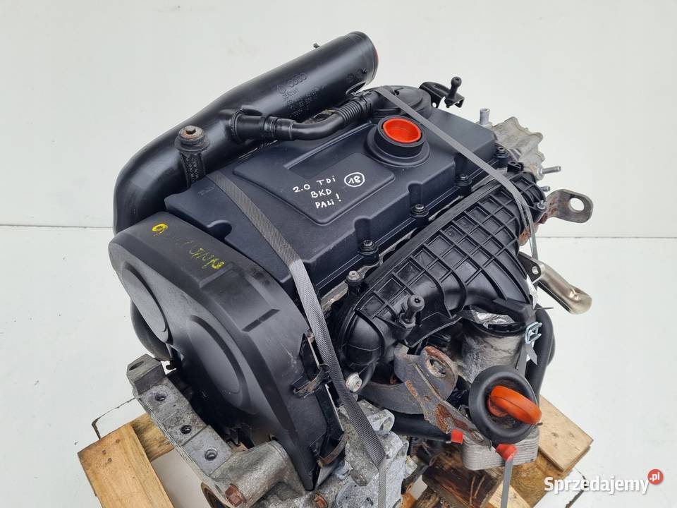 SILNIK KOMPLET VW Touran 20 TDI 140 ładnie