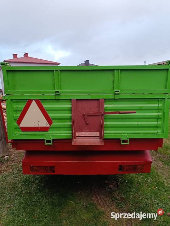 Przyczepa z kiprem na 3 strony