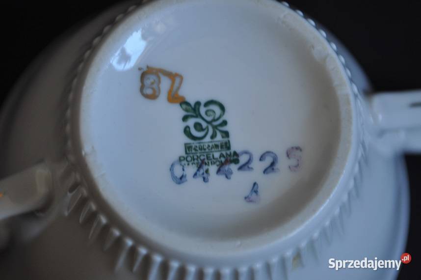 Włocławek porcelanowe bulionówki mazowieckie Warszawa