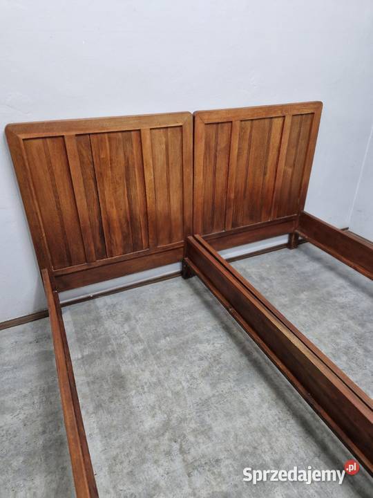 Oryginalne Dębowe Łóżka Secesyjne AntykiMarki Marki