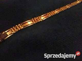 Złota bransoleta Świebodzice