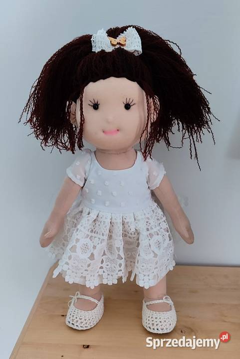 Lalka szmaciana stojąca i siedząca Lipnica