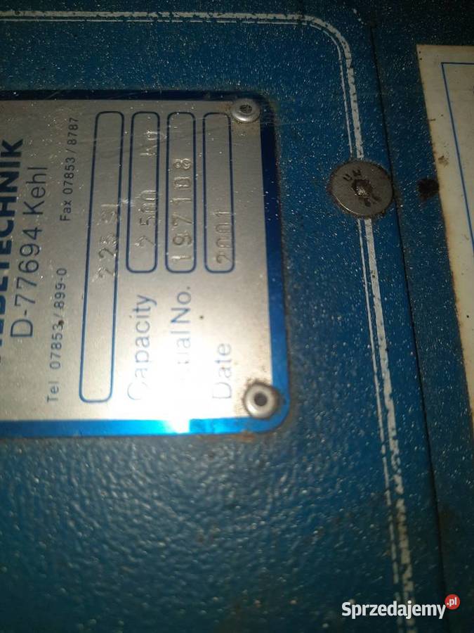 Podnośnik dwukolumnowy Iwiczno sprzedam