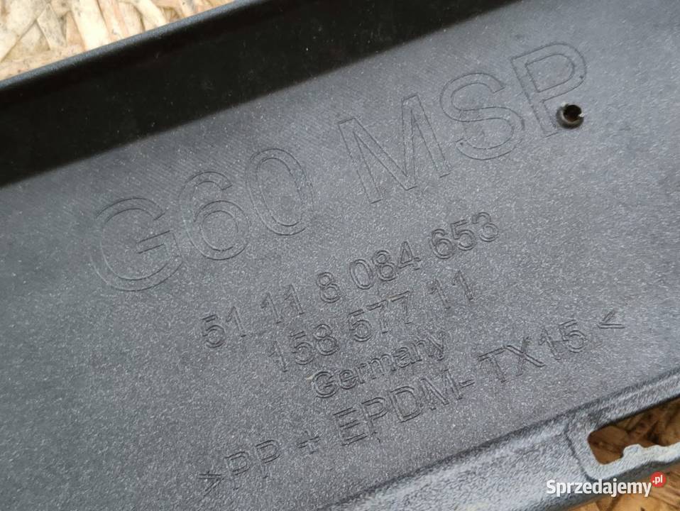 Zderzak Przedni Przód BMW 5 G60 MPakiet