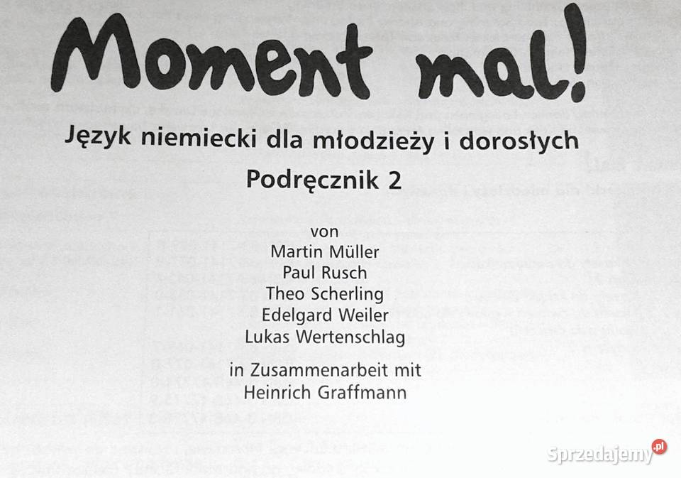 Moment mal 2 Martin Muller Rusch Scherling Chełm