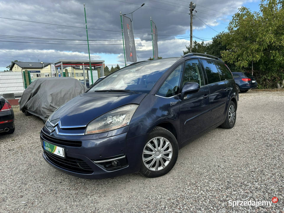 Citroen C4 Grand Picasso 20 HDIExclusiveDo C4 Grand Picasso mazowieckie sprzedam