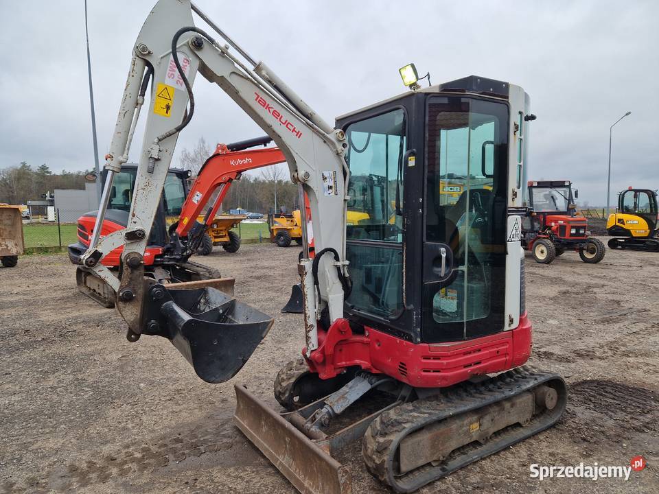 Minikoparka Takeuchi TB 23R 2018r 27tony Ryżki