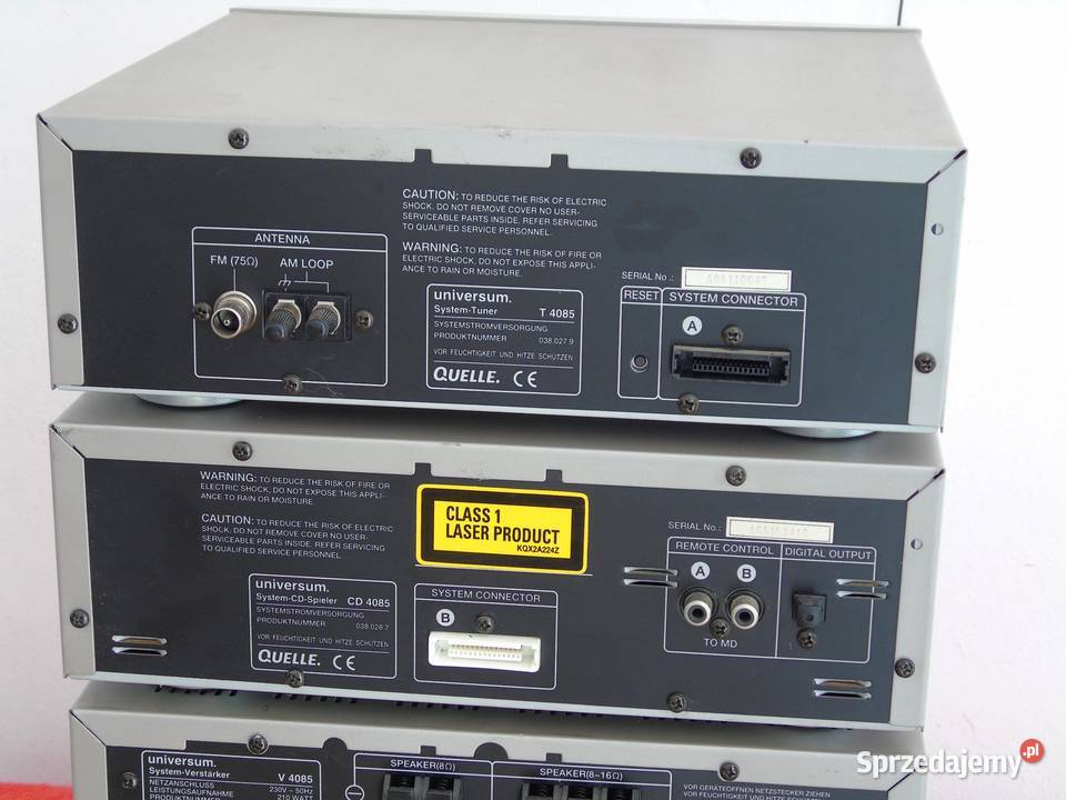 Wieża Universum V4085 AUX RDS mag CD WYSYŁKA