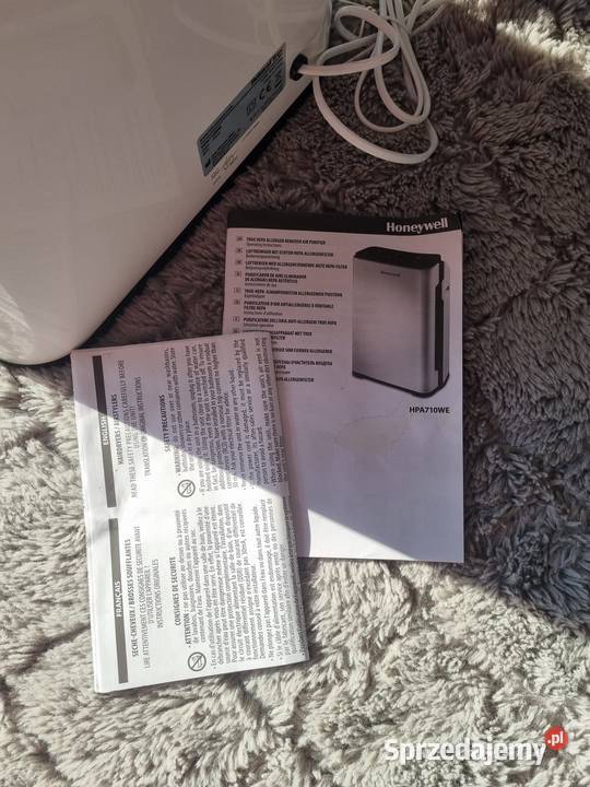 Oczyszczacz powietrza Honeywell z filtrem HEPA Siechnice