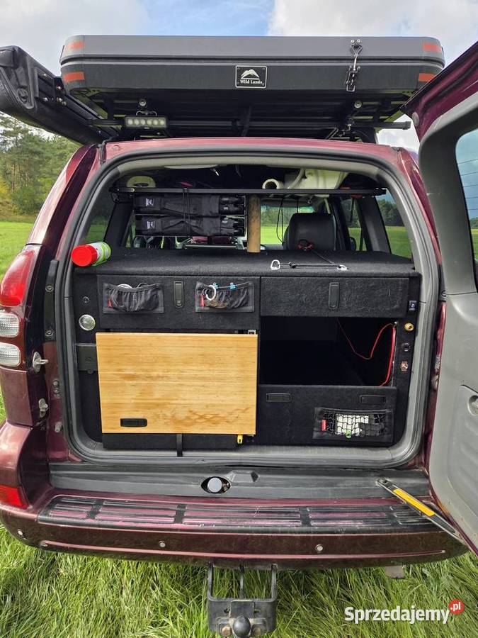 Toyota Land Cruiser 120 30 D auto wyprawowe Kamionki