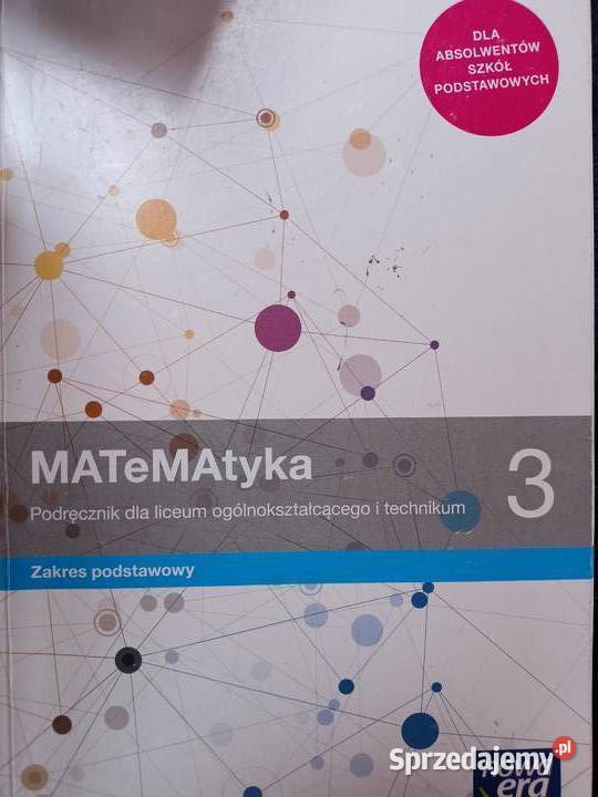 Matematyka 3 podstawa używane podręczniki Warszawa sprzedam