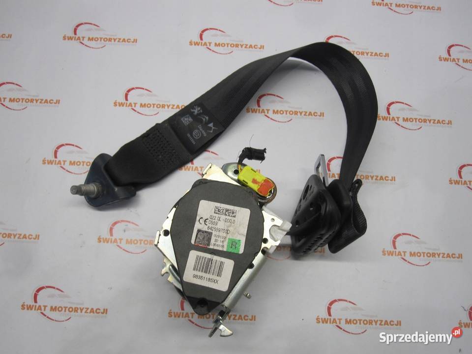 PEUGEOT 2008 II GT LINE 22r pas bezpieczeństwa Kielce