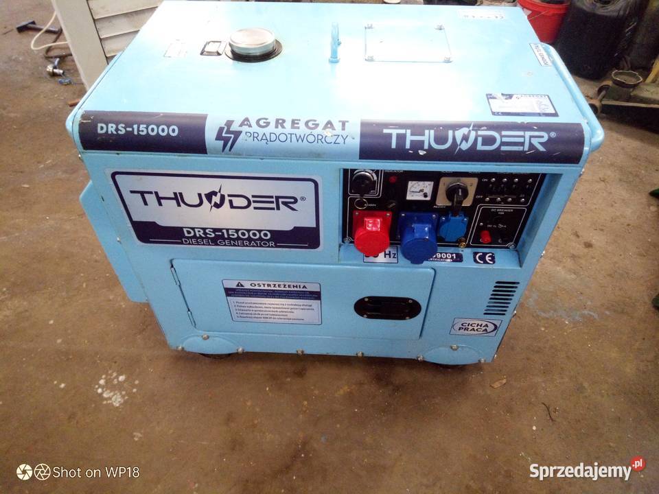 Agregat prądotwórczy Thunder 7 kwa Gniezno