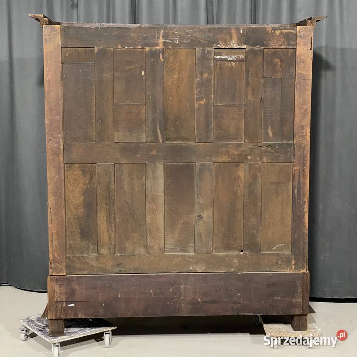 Szafa dwudrzwiowa z litego dębu intarsje Niemcy Budno sprzedam