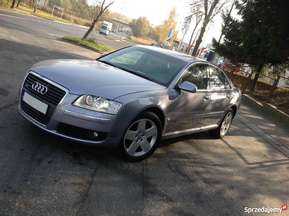 Audi A8 D3 2006 42 Benzyna Quattro Full Zadbany automatyczna Olsztyn
