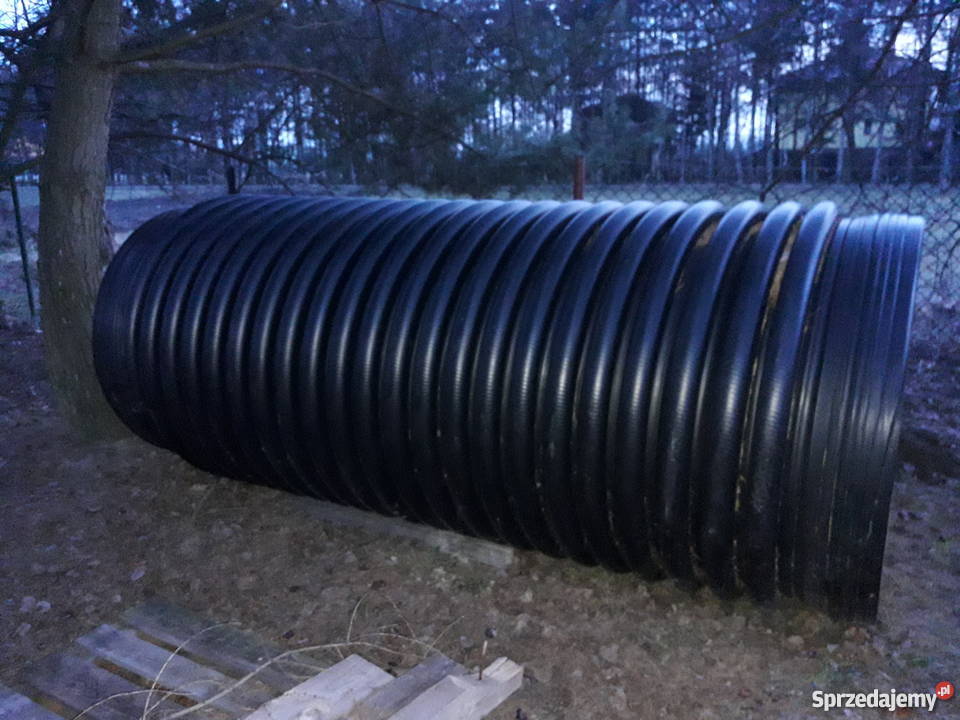 Rura karbowanafi 1200mm na 3 metry