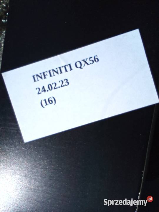 SZYBA BOCZNA DRZWI LEWYCH TYLNYCH INFINITI QX56 wielkopolskie Nowy Tomyśl