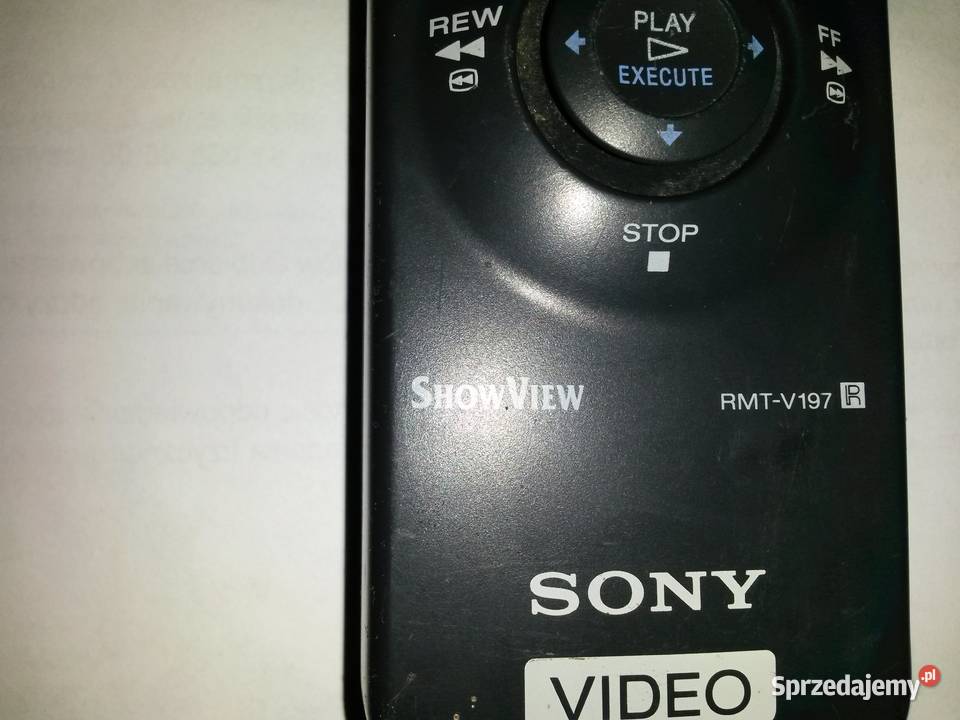Pilot SONY RMTV197 do magnetowidu ORYGINAŁ wielkopolskie Poznań