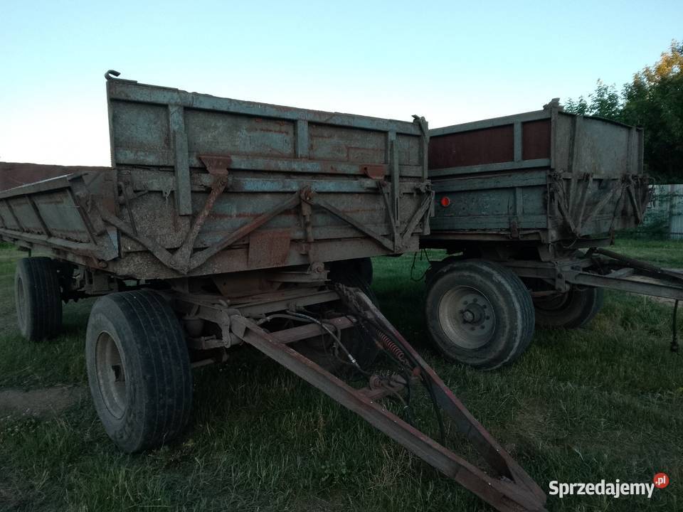 Przyczepa IFA hl 8011 wywrotka zarejestrowana Przyczepy rolnicze Probostwo Górne
