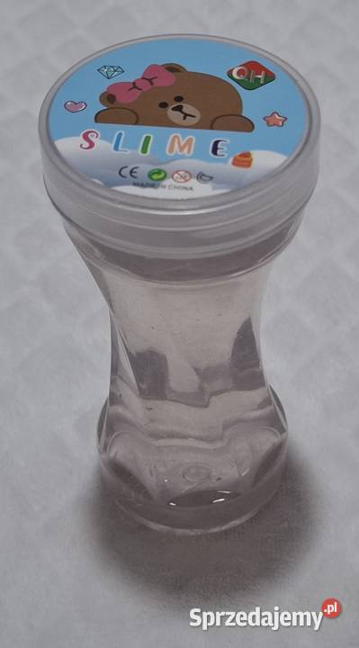 Slime QH misiu plastikowy słoiczek 55x12 glut śląskie Czeladź sprzedam