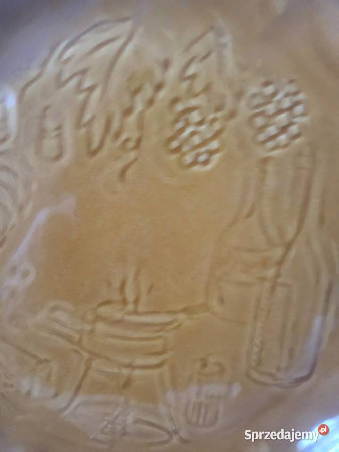 Takerz z motywem potraw porcelit syg Pruszków Łódź