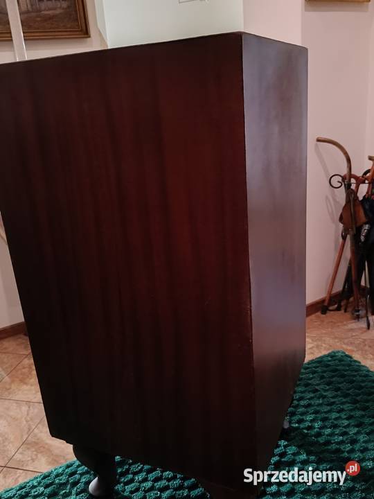 Szafka witrynka narożna dąb ludwik Lipno