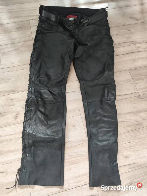 Spodnie motocyklowe skórzane Ozone pomorskie Chojnice