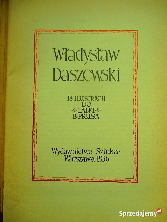 WDaszewski Lalka ilustracje 18sztukarysunek Pozostałe łódzkie Łódź