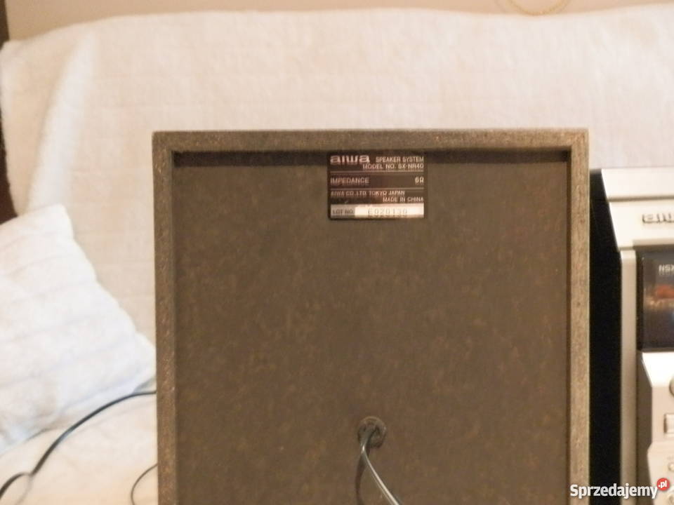 WIEŻA Aiwa NSXR41 2X155W Drewniane głośniki Lublin