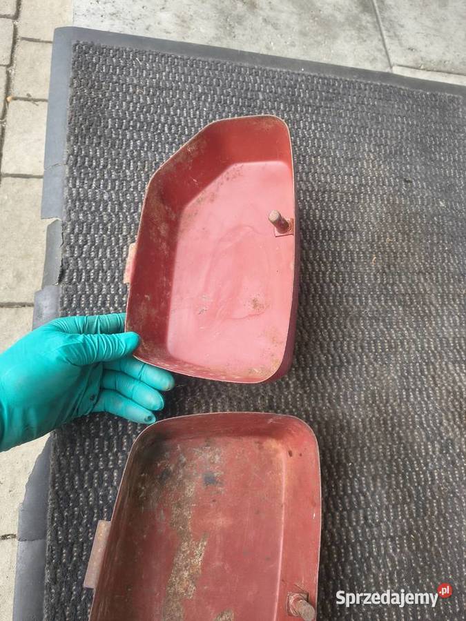Boczki schowki Jawa cz 350 Pozostałe Części i akcesoria motocyklowe Rzeszów