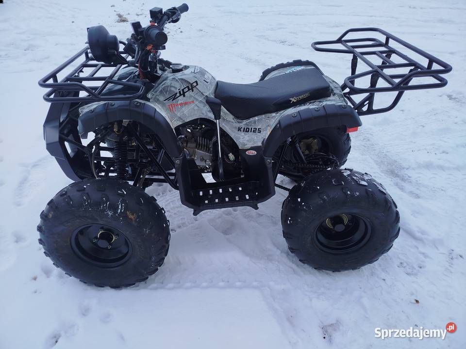 Quad 125 Zipp kod pół automat 3 1 wsteczny duże 125cm3 Skłody Borowe