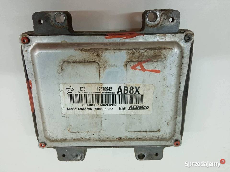 STEROWNIK SILNIKA 12670942 14 T 89 Opel Corsa V