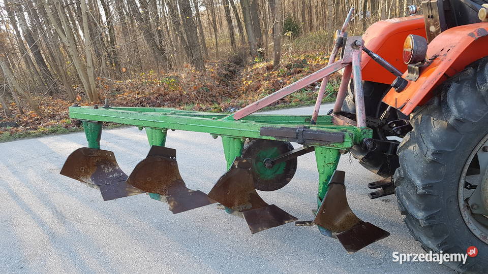 Pług 4skibowy średni kompletny idealny do ursusa Dąbrowa Tarnowska